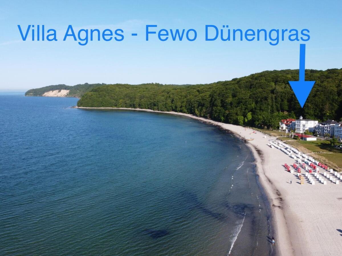 Villa Agnes Mit Meerblick-Loggia In Top Lage Am Strand - Duenengras Binz Zewnętrze zdjęcie